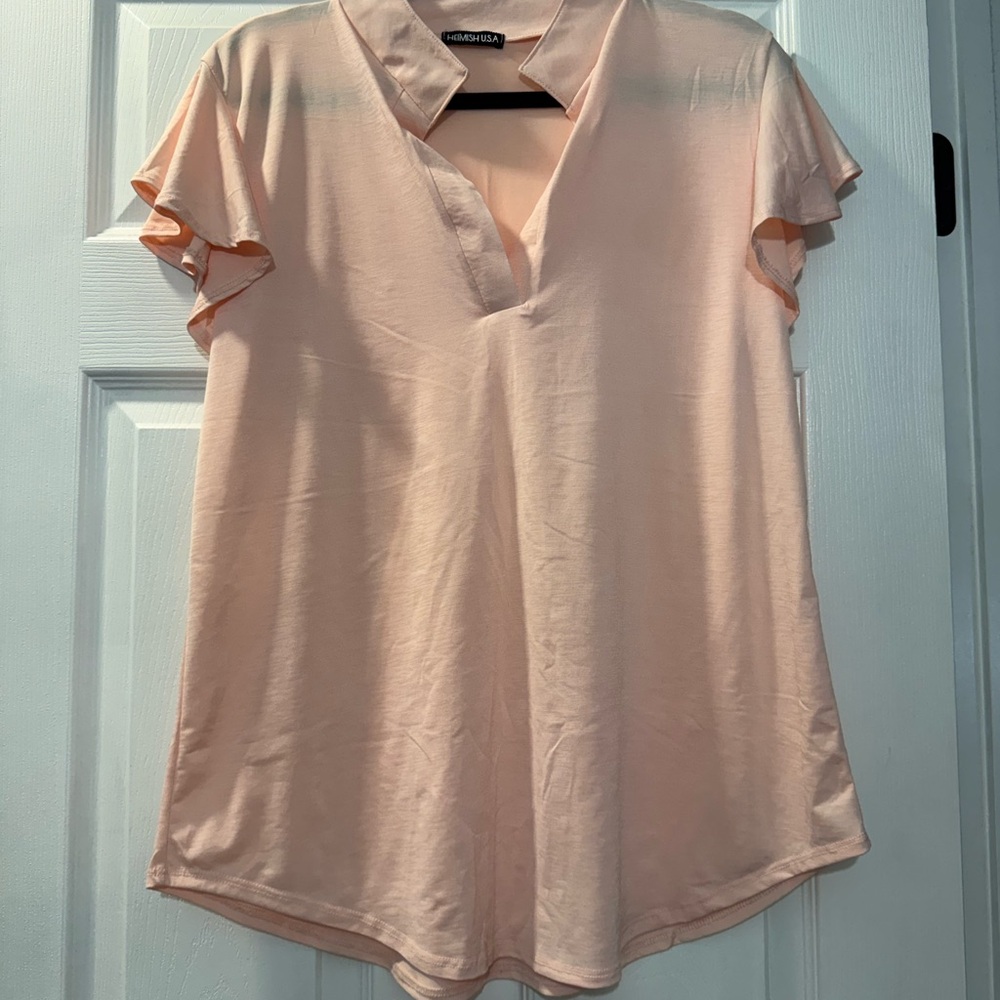 Women's Heimish Pink Top size large